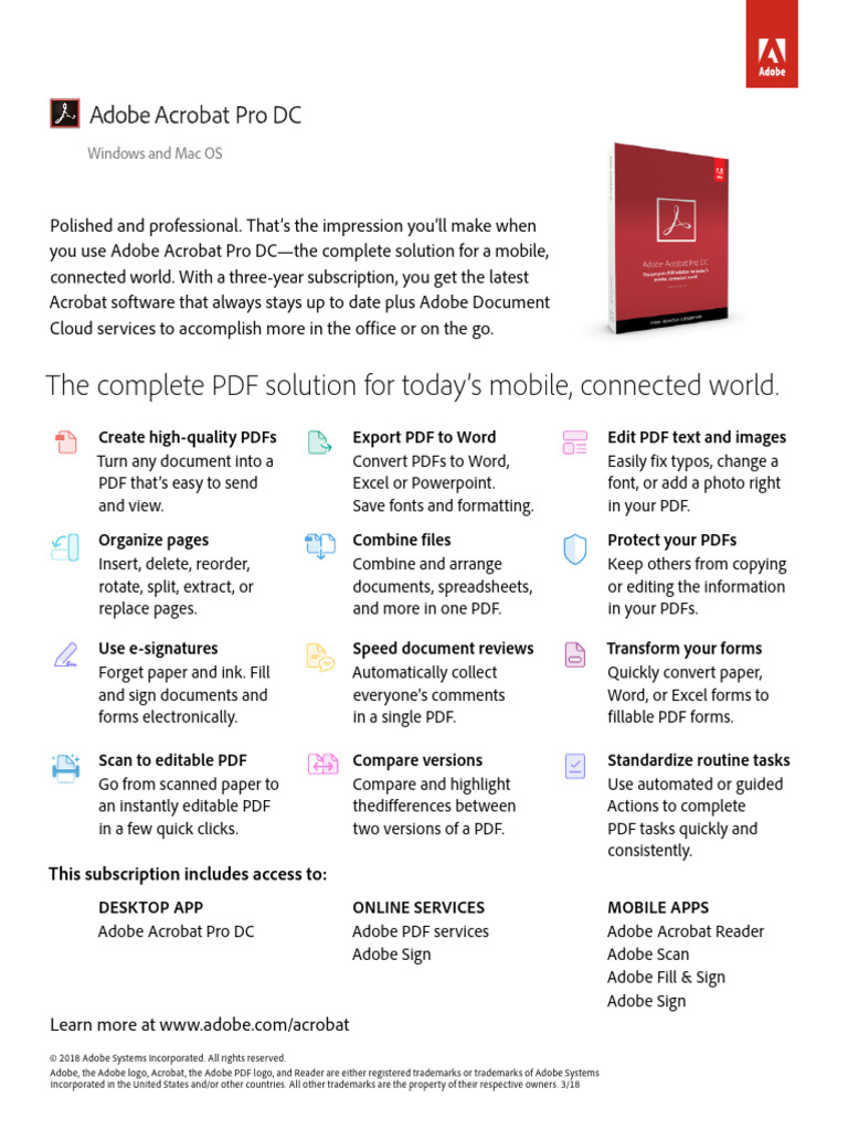 12 Adobe Acrobat Pro DC | PDF