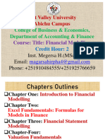 Financial Modelling All Chapters