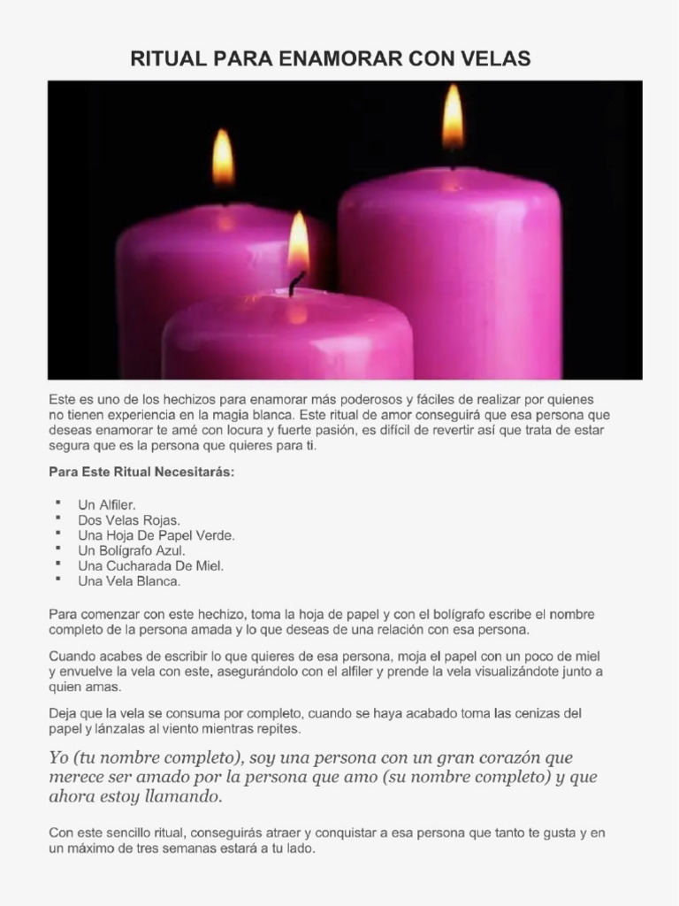 Velas (Ritual) | PDF