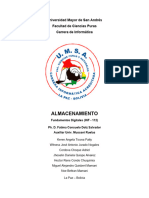 ALMACENAMIENTO Final