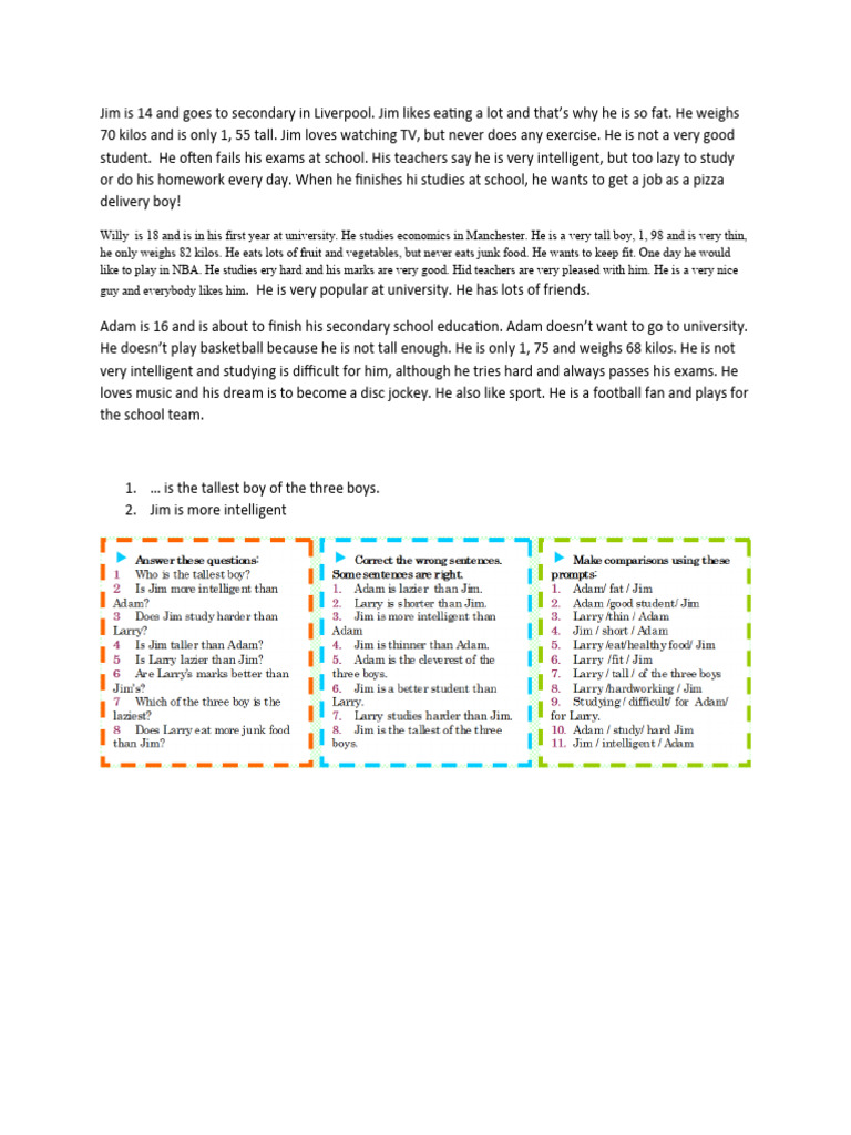 Comparison Text | PDF