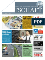 Die Wirtschaft 28. Oktober 2011