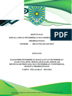 Kalender Pendidikan PAUD, SD, SMP & Nonformal Kota Probolinggo Tahun 2023-2024