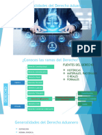 Generalidades Del Derecho Aduanero 2022