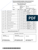 Cetak KRS Mahasiswa 21 Februari 2024