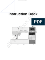 Necchi EX60 Sewing Machine Instruction Manual