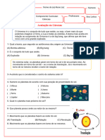 EPP Avaliação de Ciências Fevereiro 1