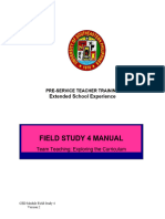 Field Study 4 Module Revised 2015 16 - 25 May