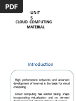 Unit 5-Cloudcomputing