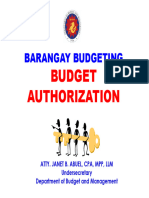 Budget Authorization and Review-Barangays-Feb2024 - Compatibility Mode