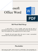 Lesson 2 Microsoft Word Part 2