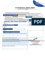 2021 Revised Late Enrollment Request Fillable Form