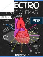 Electrocardiografía ECG EKG Esquemas 1° Ed Paula Parra Sustancia