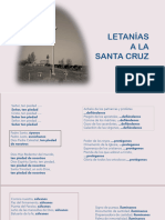 Letanías A La Santa Cruz