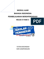 Modul Ajar Pembelajaran Berdiferensiasi