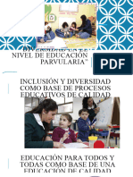 Inclusión en Ed. Parvularia