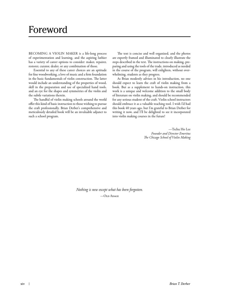 Sample Pages From The Manual of Violin Making | PDF | Violin