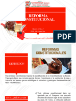 Tema 3 - Reforma de La Constitución Política Del Perú - Civica 2º Ib