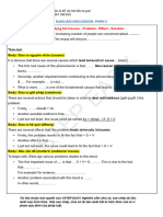 P EA SY: Cấu trúc dạng bài Causes - Problem - Effect - Solution