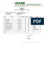 FORMULIR PESERTA Kosong