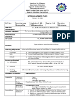 Detailed Lesson Plan: DLP No.: Learning Area: Grade Level: G9 - Quarter: 3rd Duration