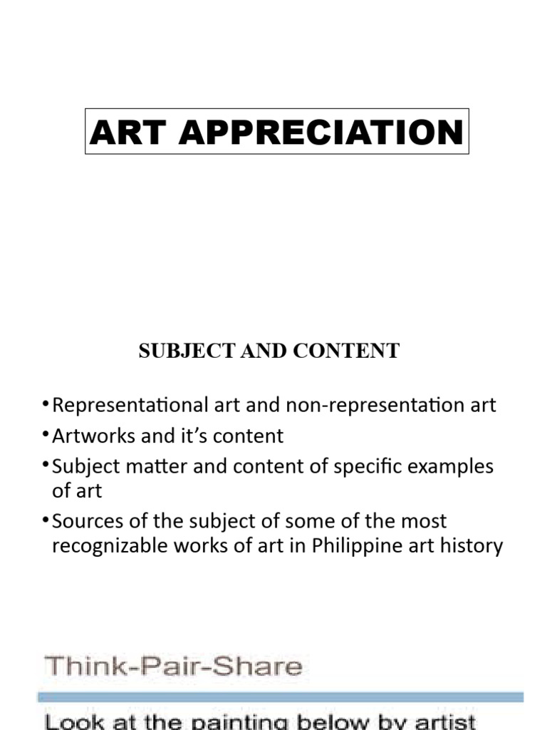 Understanding Art: Subjects and Content | PDF | Paintings | Still Life