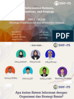 Tim 2 - Sistem Informasi, Organisasi, Dan Strategi