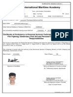 Kaif Certificate