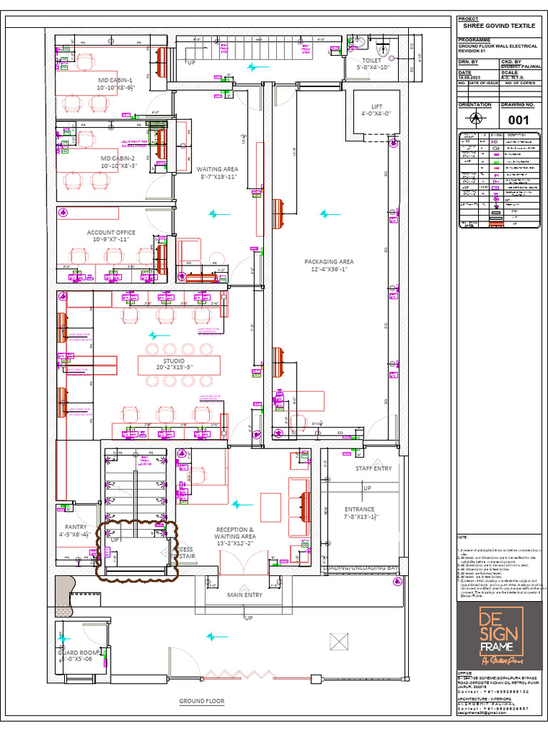 Ground Floor Wall Electrical Revision 01 | PDF