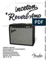 Notice & Schemas Reverb Amp Fender
