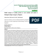 Diallel Analysis of Soluble Protein in Root Nodules and Seeds in Blackgram (Vigna Mungo (L.) Hepper)