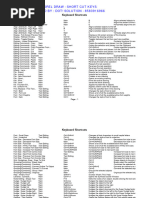 Corel Draw Keyboard Shortcuts