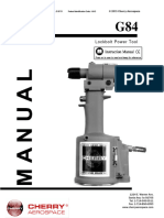 Original Instructions: TM-G84 © 2015 Cherry Aerospace