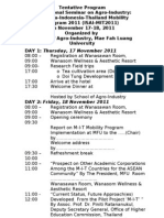 MIT Seminar Tentative Program Nov 2011 Revised October 25 2011