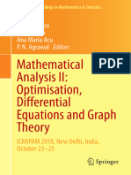 Mathematical Analysis II: Optimisation, Differential Equations and Graph Theory