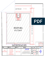 East-South Face Site: Buildup Area 65'-11"X 46'-0"