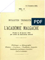 Bulletin de l'Académie Malgache II, 3 - 1903