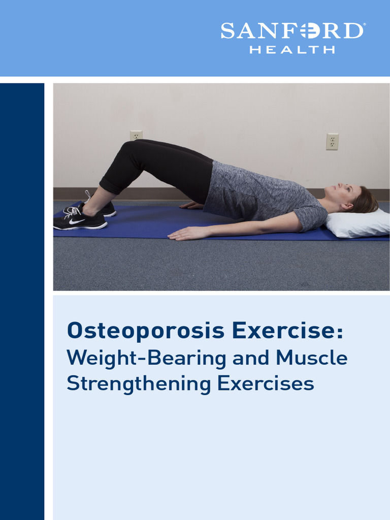 Weight-Bearing Exercises for Osteoporosis | PDF | Weight Training | Foot