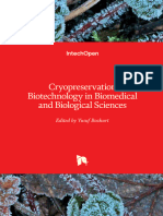 I - Cryopreservation Biotechnology in Biomed