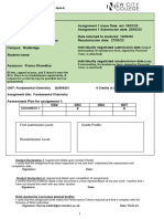 Assignment Brief 1 Fundamental Chemistry - Revised - Final