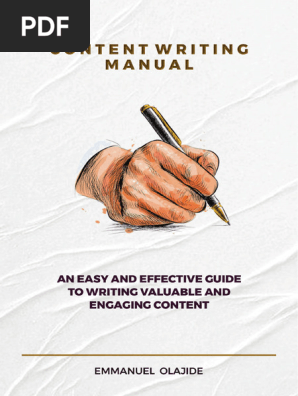 CONTENT WRITING MANUAL