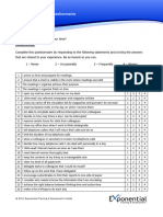 Time Management Questionnaire: How Effectively Do You Use Your Time?