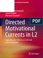 Directed Motivational Currents in L2: Nourollah Zarrinabadi Saeed Ketabi Mansoor Tavakoli