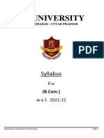 Fs University: Syllabus