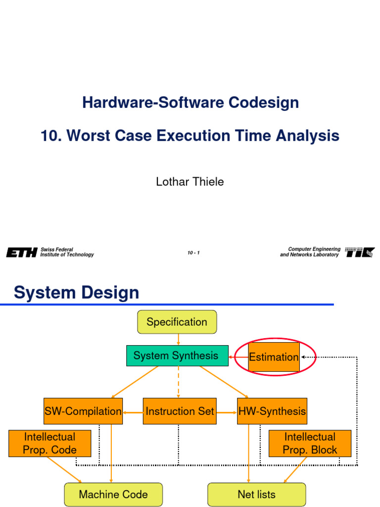 WCET Analysis for Real-Time Systems | PDF | Central Processing Unit ...