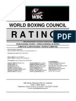 WBC Ratings November 2023