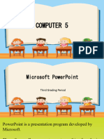 COMPUTER 5_3rd GP_Rules in Creating a PPT