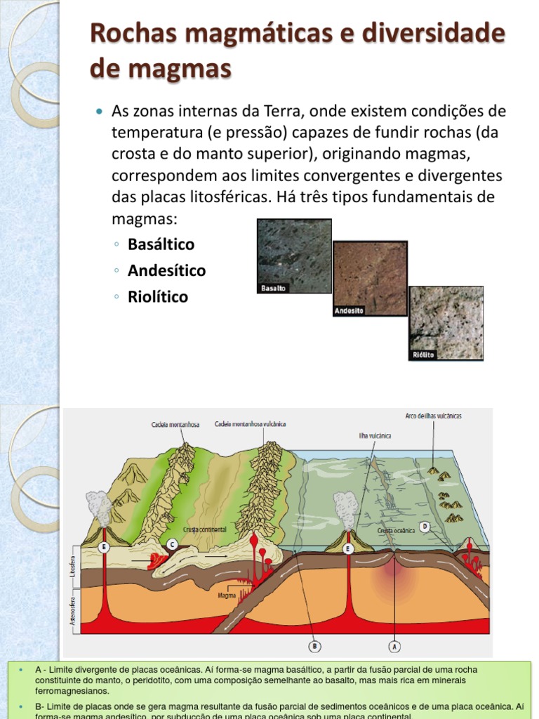 19.rochas Magmáticas | PDF | Magma | Basalto