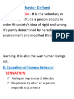 Human Behavior 