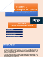 Ch6 Research Strategies and Validity2021
